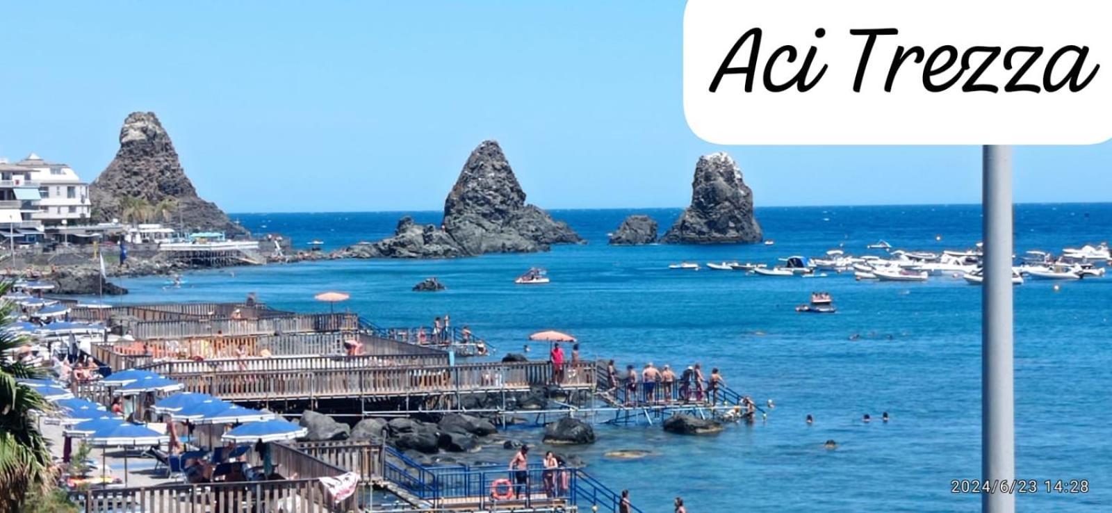 Casa Ultreia, Appartamento Aci Castello Buitenkant foto